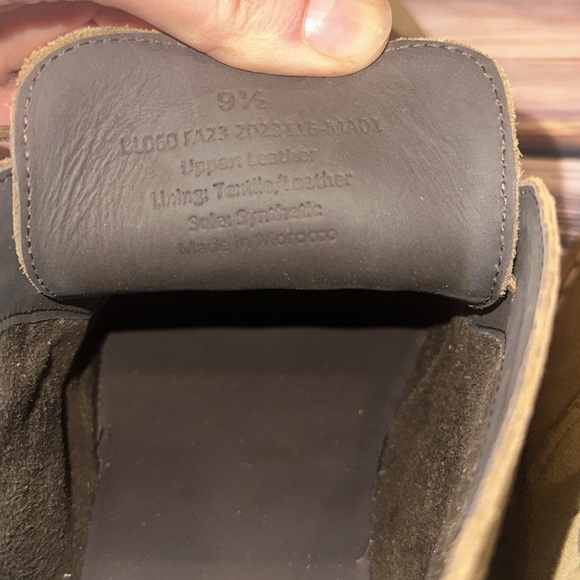 J.Crew Factory men’s rich brown Desert boots new in box - Picture 12 of 15